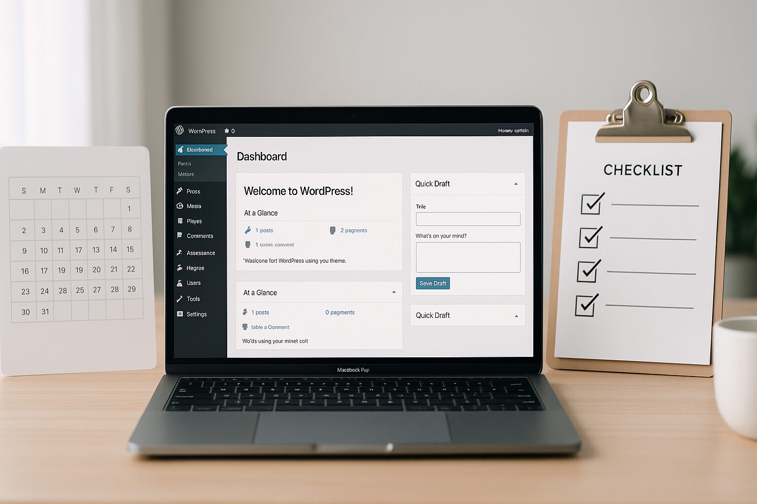 Plan de maintenance WordPress 2026 avec checklist mensuelle